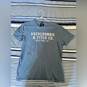 Abercrombie & Fitch Slate Blue Crewneck